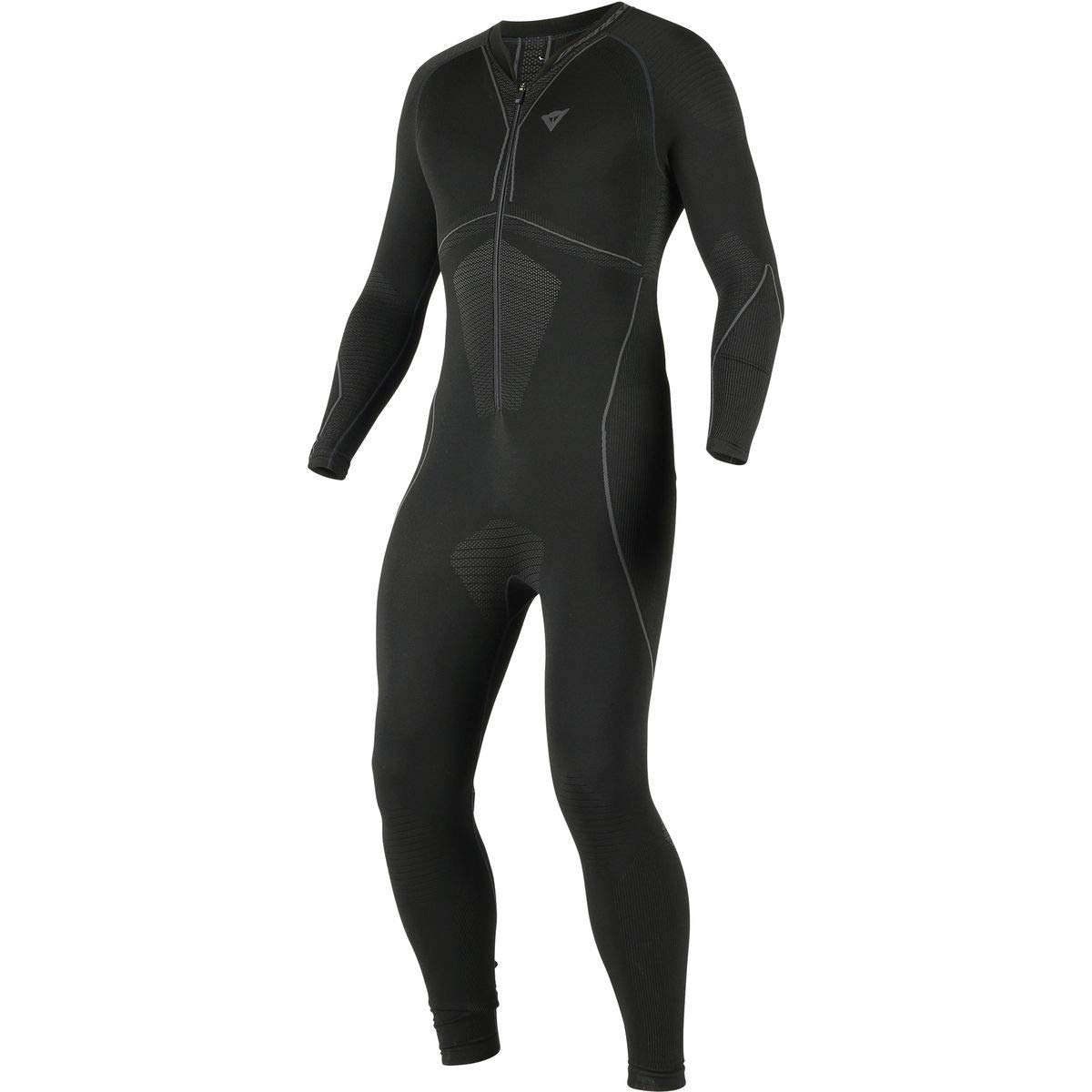 Dainese-D-CORE DRY Lederkombi, Schwarz/Anthrazit, Größe XS/S von Dainese