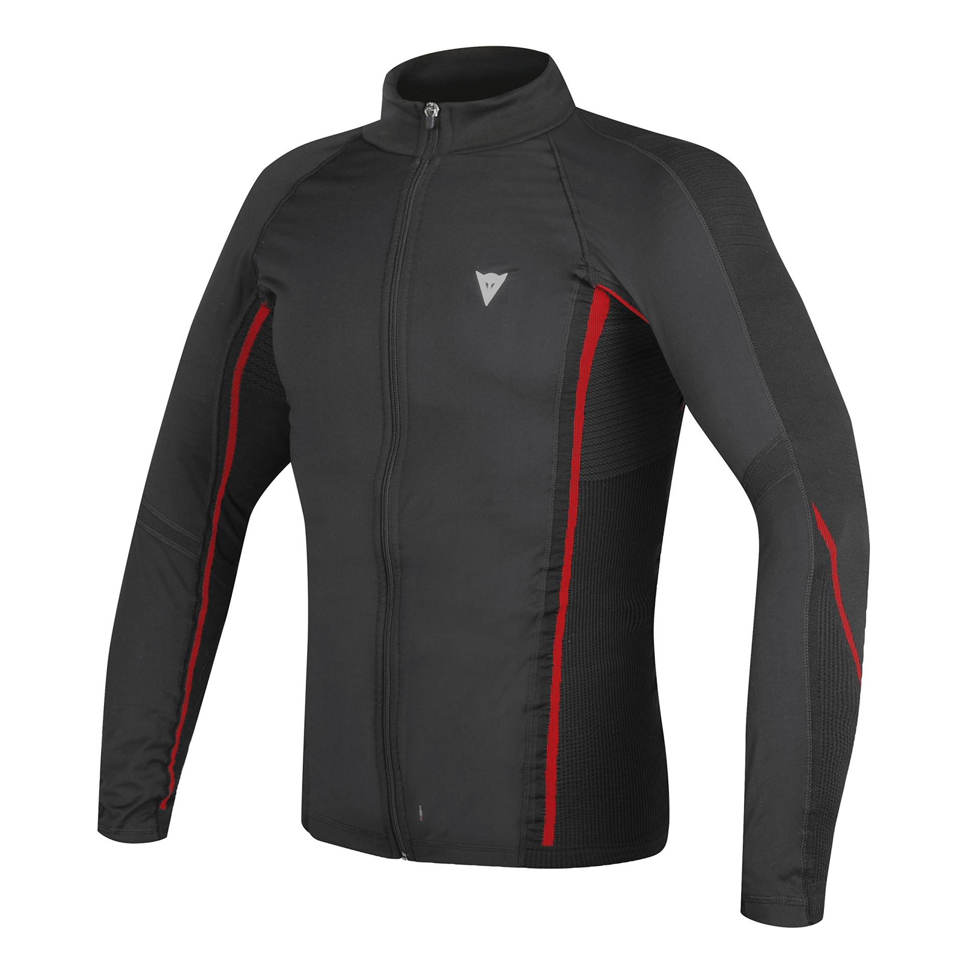 Dainese-D-CORE NO-WIND THERMO TEE LS, Schwarz/Rot, Größe L von Dainese