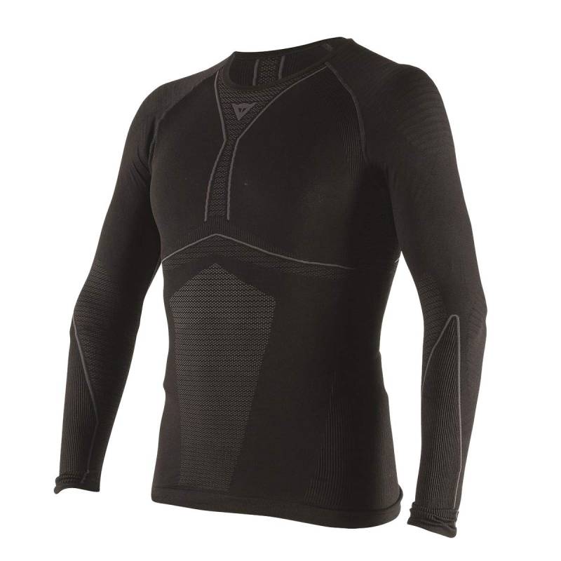 Dainese-D-CORE DRY TEE LS, Schwarz/Anthrazit, Größe XS/S von Dainese