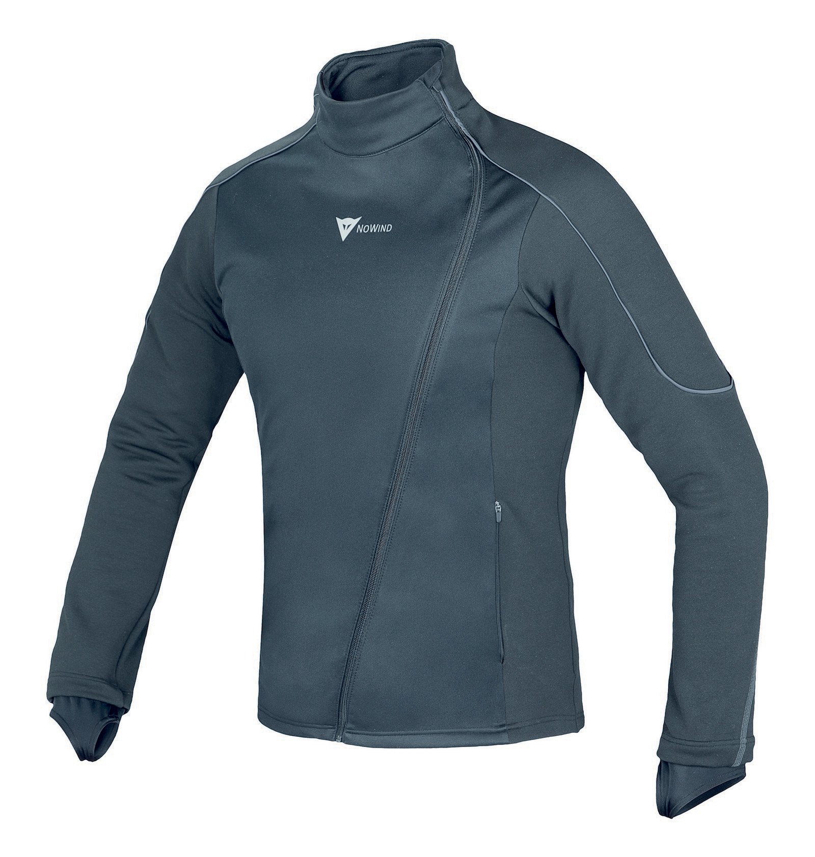 Dainese-D-MANTLE FLEECE WS, Schwarz/Schwarz/Anthrazit, Größe S von Dainese