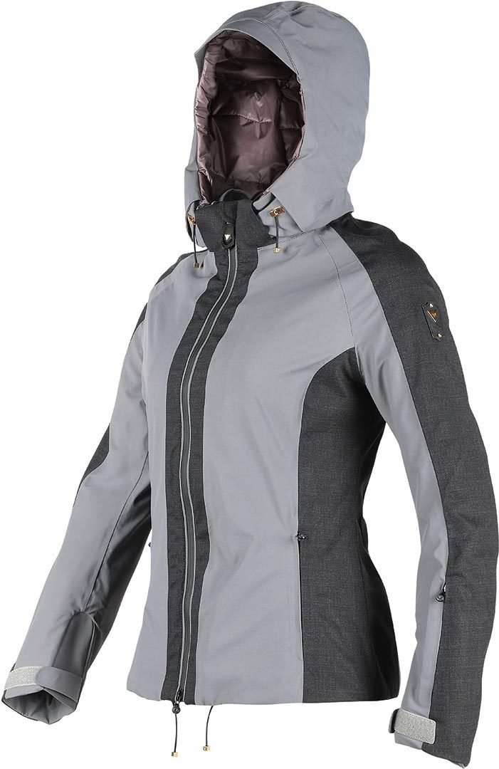 Dainese Damen Epaule D-Dry Jacket Skibekleidung, Steel-Grau/Anthrazit-Melange, XL von Dainese