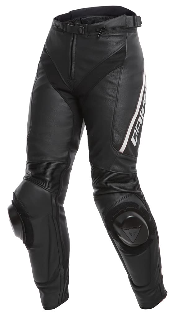 Dainese Delta 3 Damen Motorrad Lederhose Schwarz 42 von Dainese