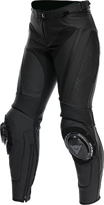 Dainese Delta 4, Lederhose Damen - Schwarz/Schwarz - 48 von Dainese