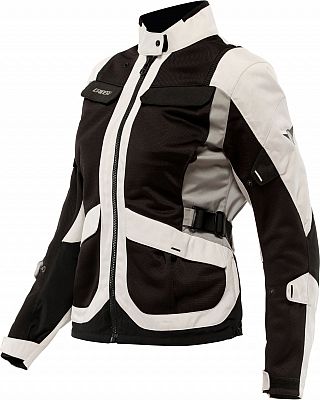 Dainese Desert, Textiljacke Damen - Beige/Schwarz/Hellgrau - 40 von Dainese