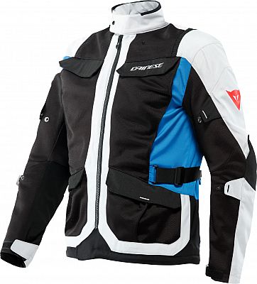 Dainese Desert, Textiljacke - Hellgrau/Schwarz/Blau - 44 von Dainese