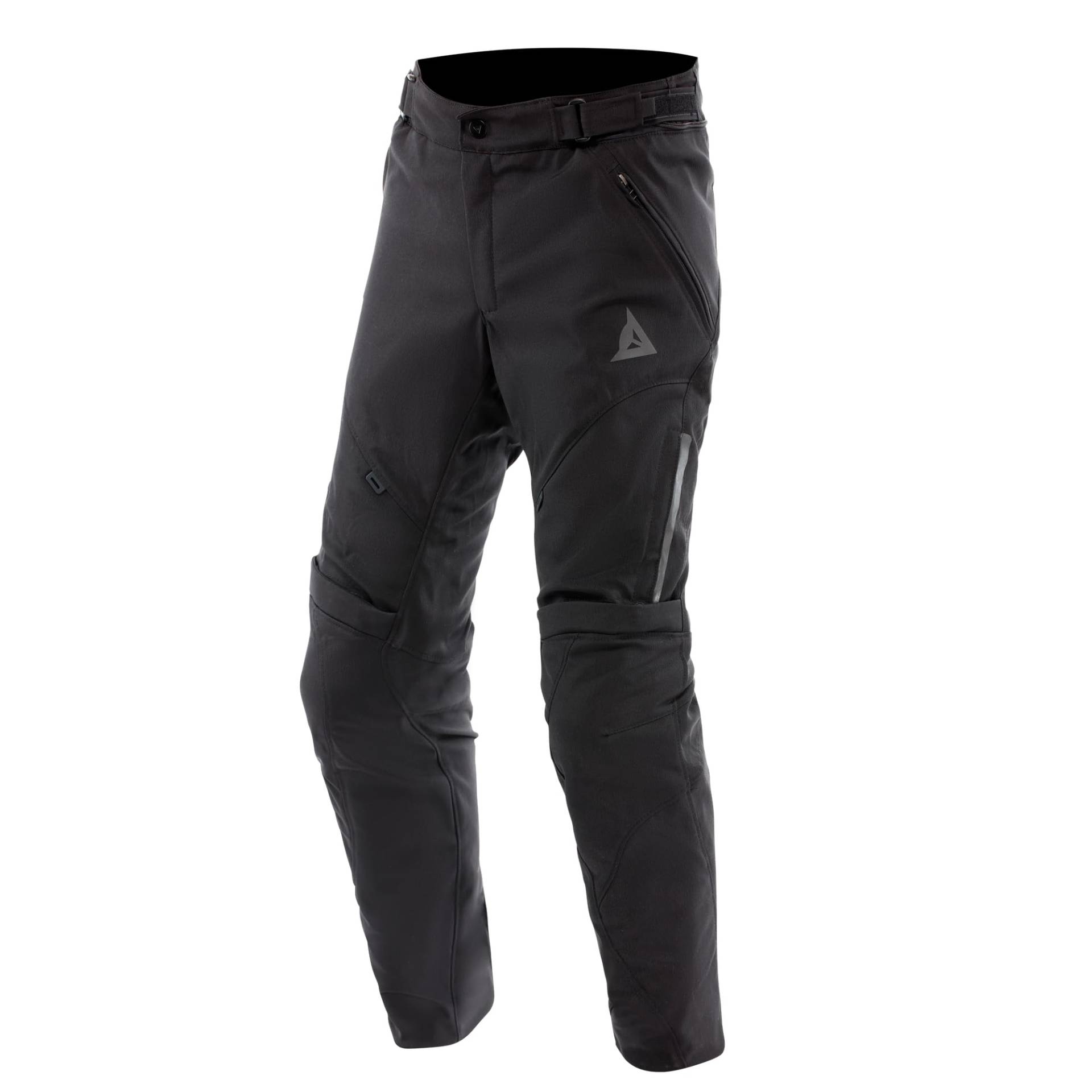 Dainese - Drake 2 Air Tex Pants, Stoff-Motorradhose, Stretch, mit Protektoren, Mann, Schwarz/Schwarz, 46 von Dainese