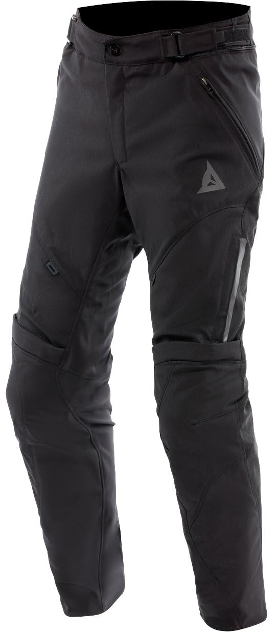 Dainese - Drake 2 Air Tex Pants, Stoff-Motorradhose, Stretch, mit Protektoren, Mann, Schwarz/Schwarz, 56 von Dainese