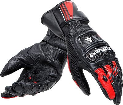 Dainese Druid 4, Handschuhe - Schwarz/Rot/Weiß - L von Dainese