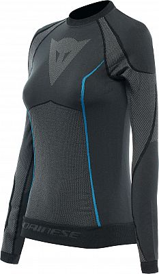 Dainese Dry, Funktionsshirt langarm Damen - Schwarz/Blau - M von Dainese