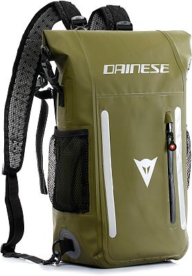 Dainese Explorer 15L, Rucksack wasserdicht - Schwarz/Oliv - 15 l von Dainese