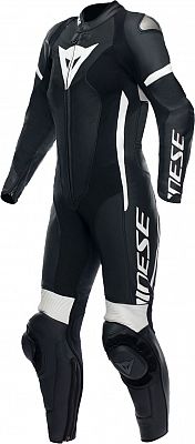 Dainese Grobnik, Lederkombi 1tlg. perforiert Damen - Schwarz/Schwarz/Weiß - 40 von Dainese