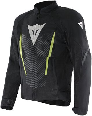 Dainese Herosphere Air, Textiljacke - Schwarz/Weiß/Neon-Gelb - 46 von Dainese