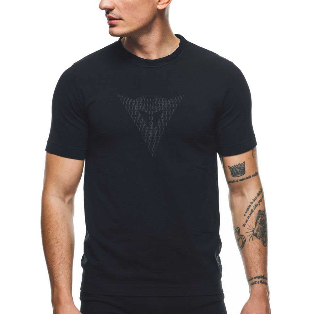 Dainese Herren Quick Dry Tee Baselayer-Shirt, Schwarz, M von Dainese