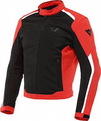 Dainese Hydraflux 2 Air D-Dry, Textiljacke wasserdicht - Schwarz/Rot/Weiß - 44 von Dainese