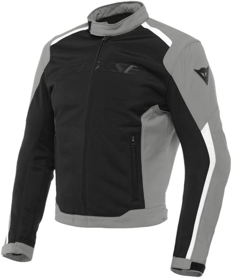 Dainese Hydraflux 2 Air D-Dry Jacket, Motorradjacke Sommer mit Abnehmbarem Wasserdichtem Futter, Herren, Schwarz/Charcoal-Gray, 48 von Dainese