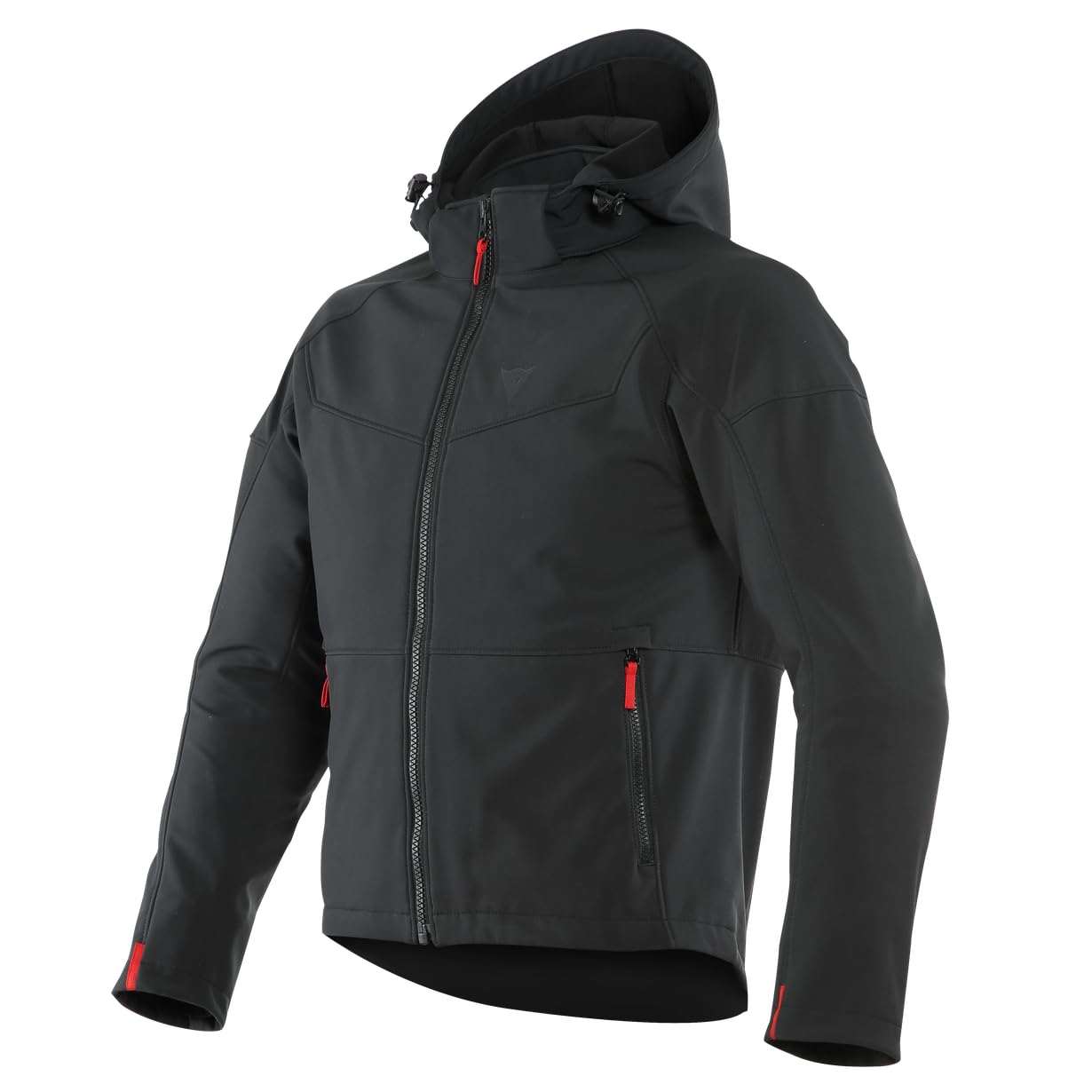 Dainese - Ignite Tex Jacket, Motorradjacke Herren, Wasserdichtes und Atmungsaktives Fleece, Motorrad Regenjacke, Schulter und Ellbogenprotektoren, Reflektierende Details, Schwarz von Dainese