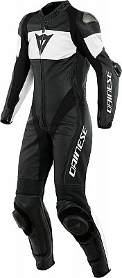 Dainese Imatra, Lederkombi 1tlg. Damen perforiert - Schwarz/Weiß - 52 von Dainese