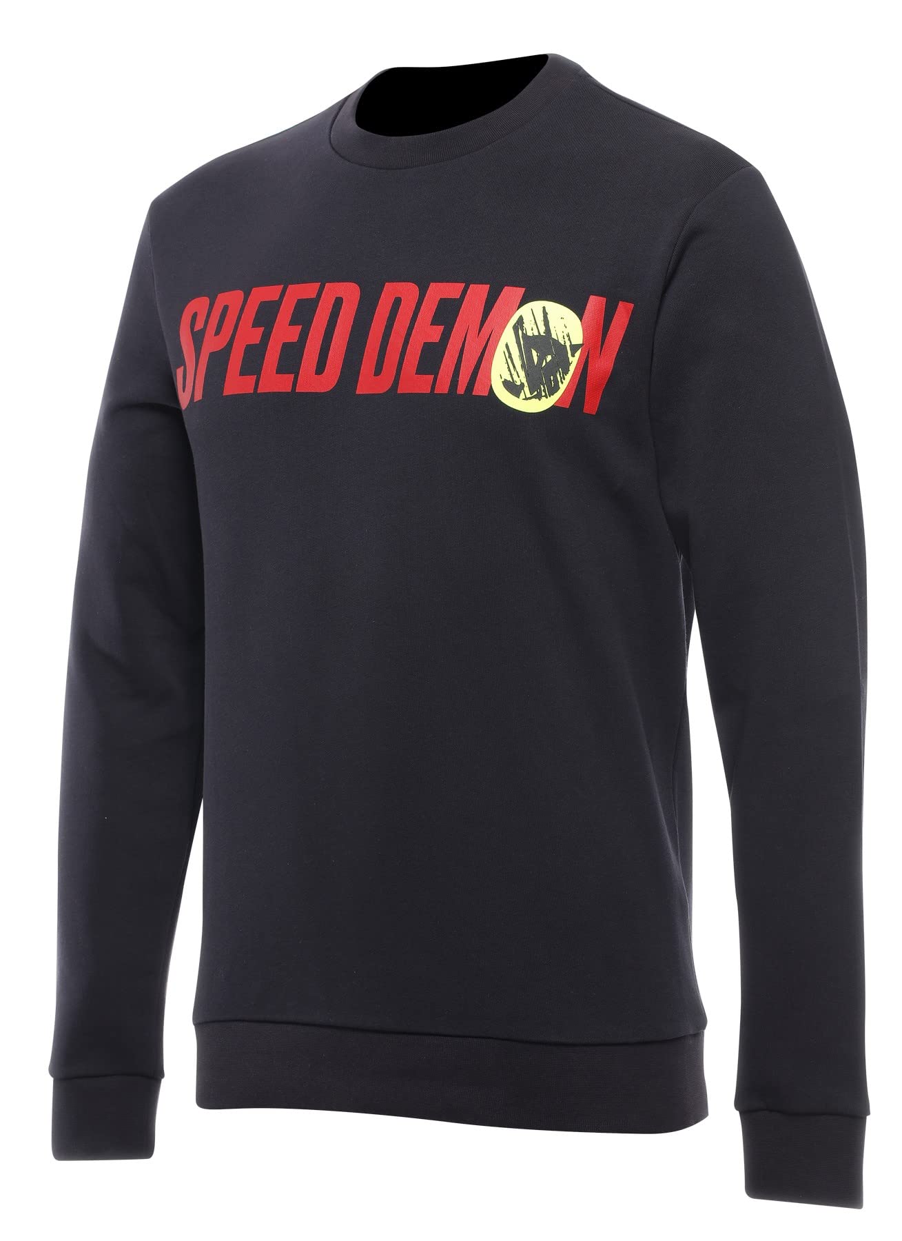 Dainese - Knee Down Sweater, Pullover mit Rundhalsausschnitt aus Baumwolle, Mann, Nine-Iron, L von Dainese