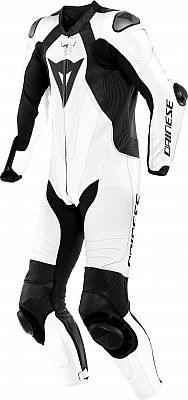 Dainese Laguna Seca 5, Lederkombi 1tlg. perforiert - Weiß/Schwarz - 44 von Dainese