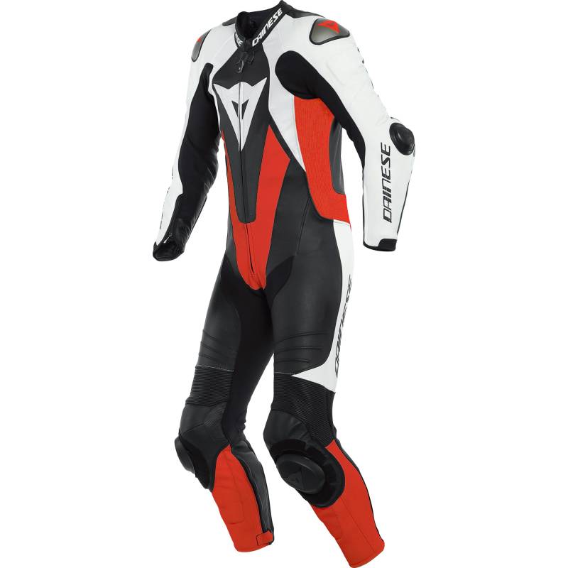 Dainese Laguna Seca 5 Kombi 1-tlg, perf. schwarz/weiß/leuchtrot 44 Herren von Dainese