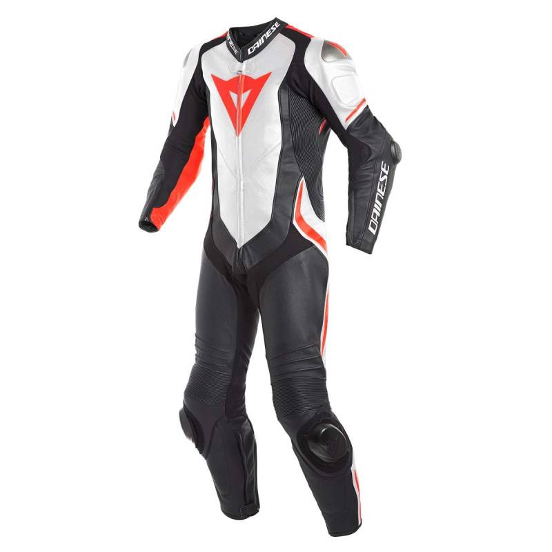 Dainese Lederkombi 52 Schwarz/Weiß/Rot von Dainese