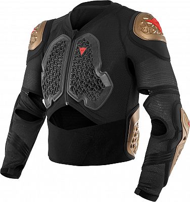 Dainese MX1, Protektorenjacke Level-1 - Schwarz/Kupfer/Rot - XL von Dainese