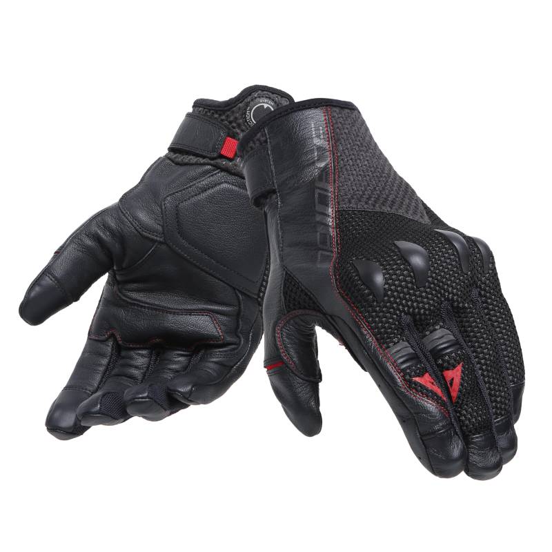 Dainese Men's Ka Karakum Ergo Tek Magic Connection Gloves, Black/Black, XL von Dainese