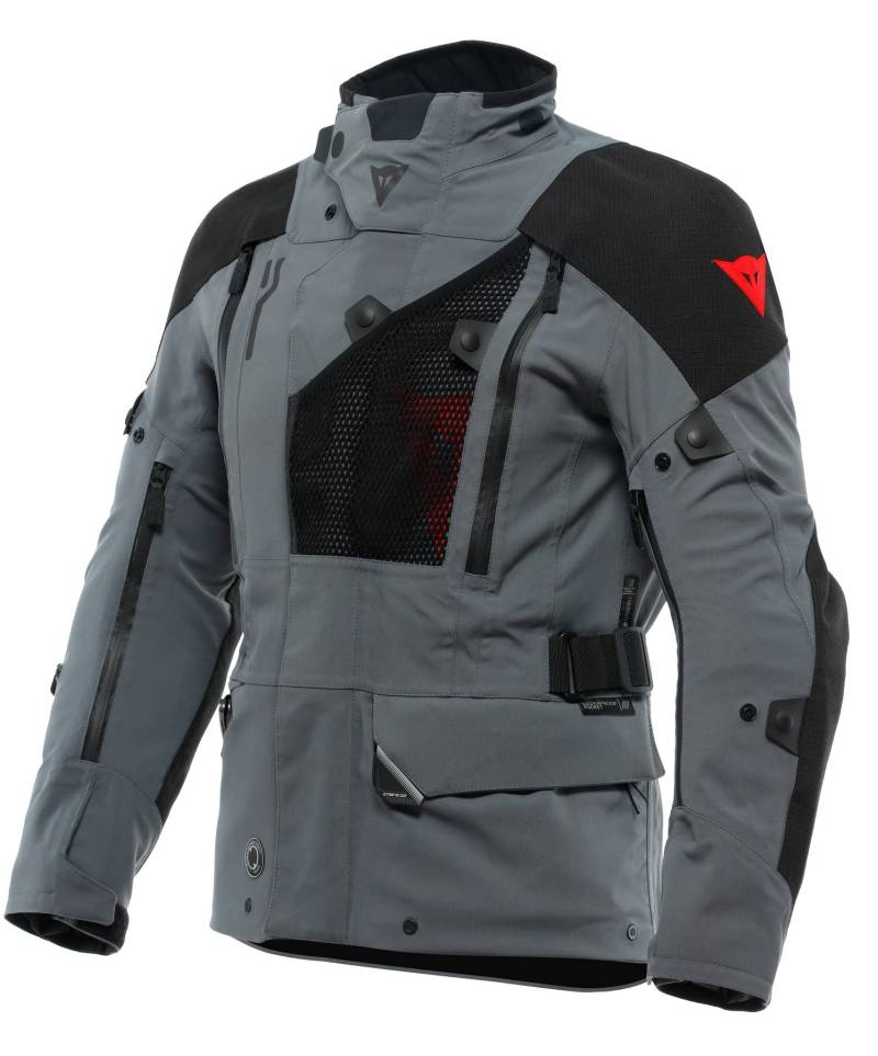 Dainese Motorradjacke Hekla Absoluteshell 20K Pro wasserdichte Touringjacke, IRON-GATE/BLACK, 56 von Dainese