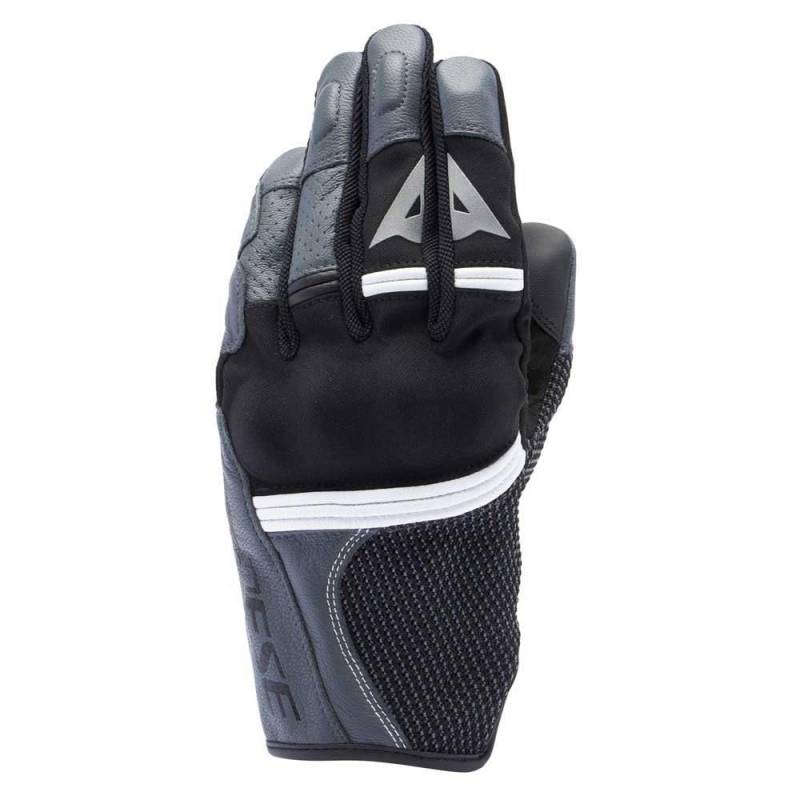 Dainese - Namib Gloves, Sommer Motorradhandschuhe, mit elastischem und belüftetem Stoff, Touchscreen, Mann, Schwarz/Eisengrau, L von Dainese