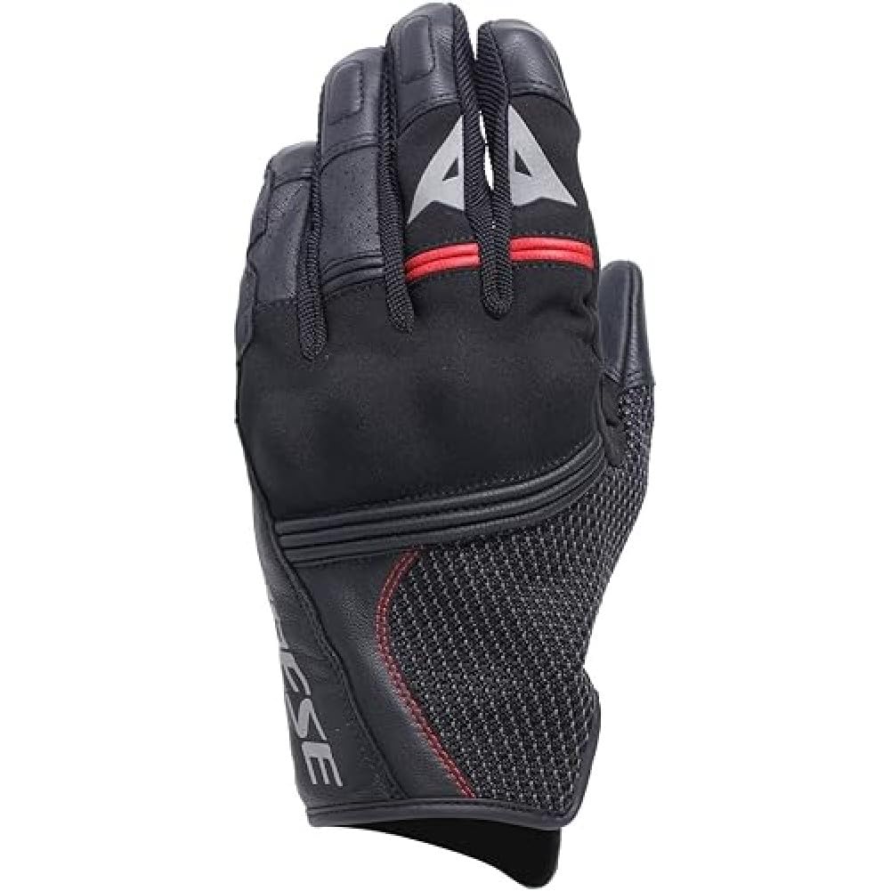 Dainese - Namib Gloves, Sommer Motorradhandschuhe, mit elastischem und belüftetem Stoff, Touchscreen, Mann, Schwarz/Schwarz, XXL von Dainese