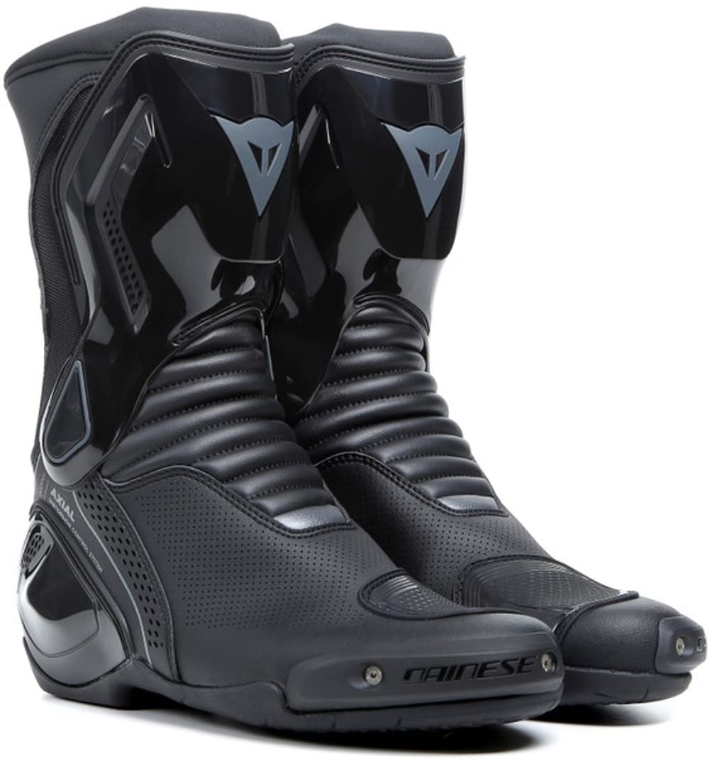 Dainese - Nexus 2 Air Boots, Motorradstiefel Mit Protektoren, Belüftungseinsätze, Anti Sprain System, Schuhe Für Männer, Schwarz, 44 von Dainese