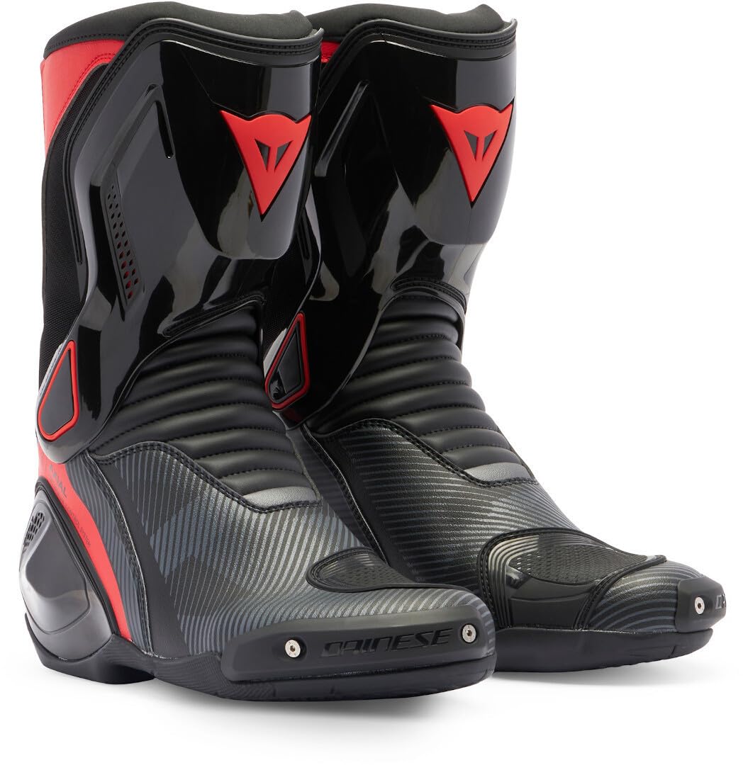 Dainese Nexus 2 Boots Motorradstiefel Sportstiefel, BLACK/LAVA RED/IRON-GATE, 41 EU von Dainese