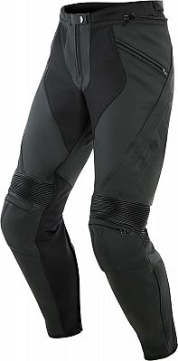 Dainese Pony 3, Lederhose - Matt-Schwarz - 116 von Dainese