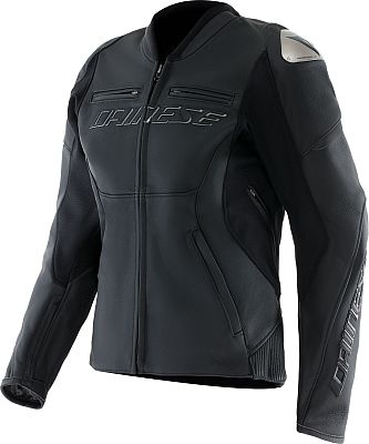 Dainese Racing 5, Lederjacke Damen - Schwarz - 38 von Dainese