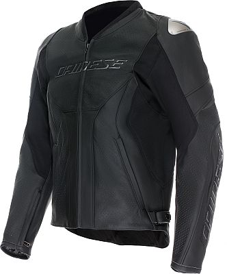 Dainese Racing 5, Lederjacke perforiert - Schwarz - 44 von Dainese