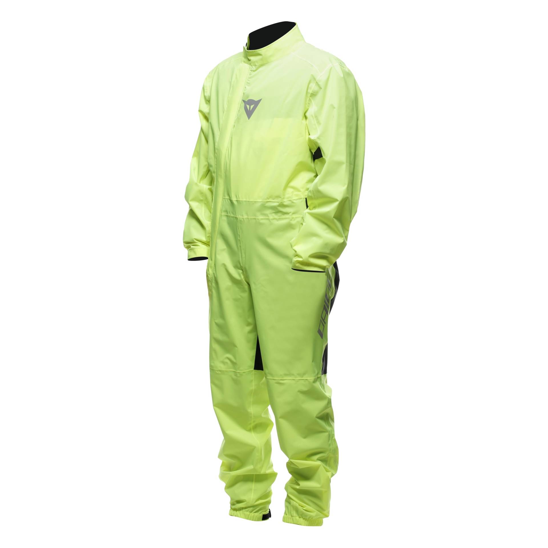 Dainese - Ultralight Rain Suit, Faltbarer Regenanzug für Motorradfahrer, wasserdicht und winddicht, für Männer und Frauen, Fluo Gelb, XL von Dainese