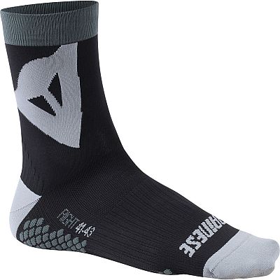 Dainese Riding, Socken - Schwarz/Grau - M von Dainese