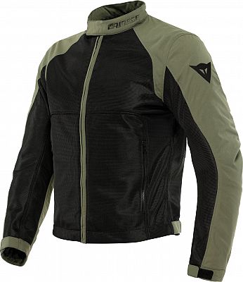 Dainese Sevilla Air, Textiljacke - Schwarz/Dunkelgrün - 44 von Dainese