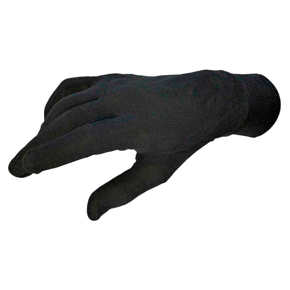 Dainese Silk Underglove, Motorrad Innenhandschuhe Seide, Schwarz, S von Dainese