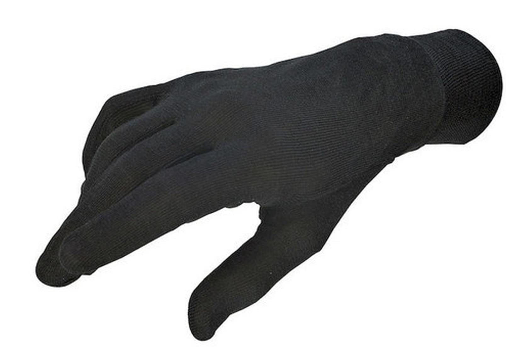 Dainese Silk Underglove, Motorrad Innenhandschuhe Seide, Schwarz, XL von Dainese