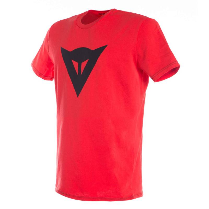 Dainese - Speed Demon T-Shirt, Dainese Herren T-Shirt mit Kurzen Ärmeln, Trikot mit Speed Demon Logo für Erwachsene, aus 100% Baumwolle, Weich und Cool, Klassischen Stil, Rot/Schwarz von Dainese