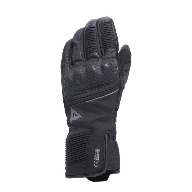 Dainese - Tempest 2 D-Dry® Long Gloves, Winter-Motorradhandschuhe, Touring, wasserdicht, Touchscreen, Mann, Schwarz, XL von Dainese