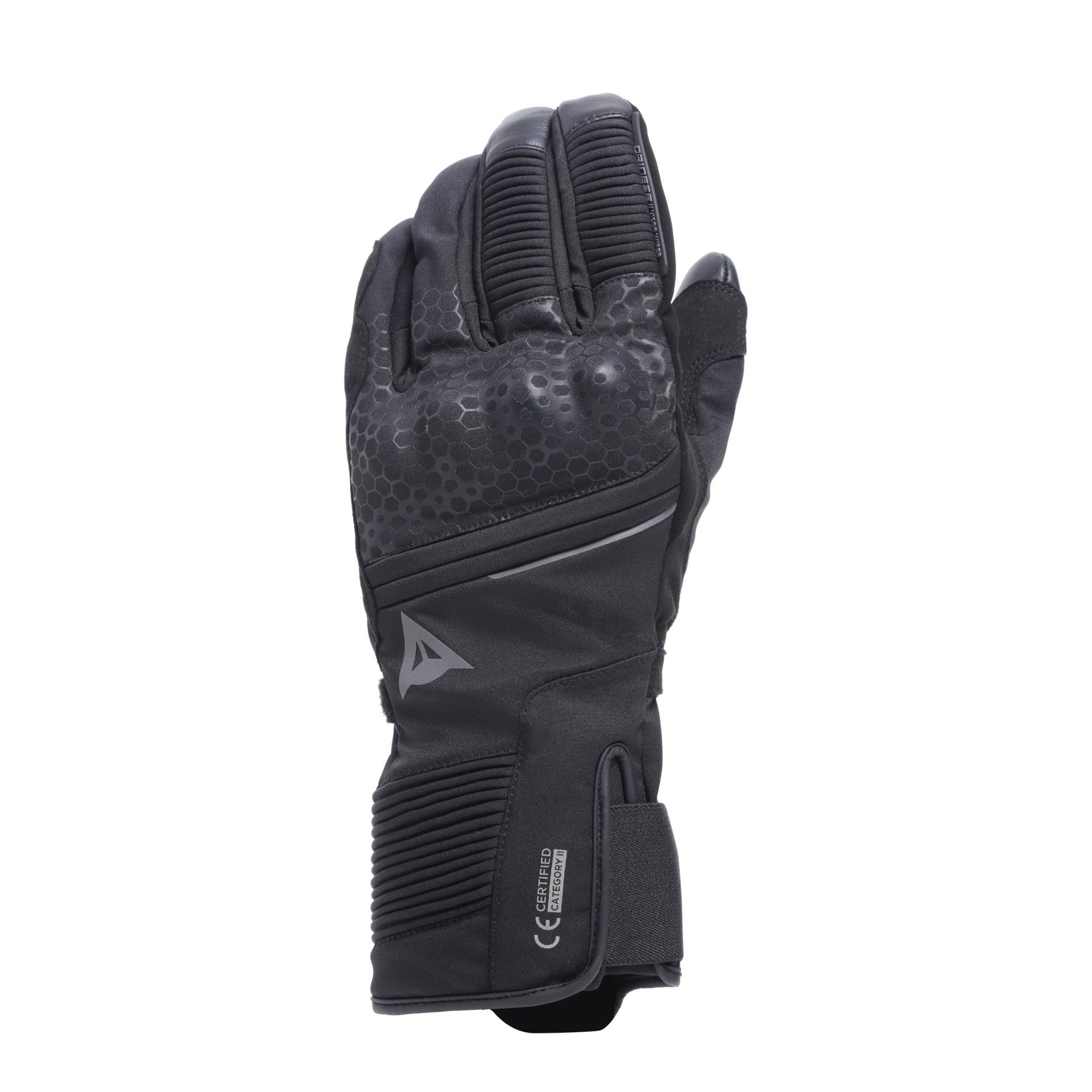 Dainese - Tempest 2 D-Dry® Long Gloves, Winter-Motorradhandschuhe, Touring, wasserdicht, Touchscreen, Mann, Schwarz, XXXL von Dainese