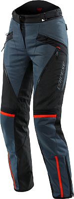 Dainese Tempest 3 D-Dry, Textilhose wasserdicht Damen - Dunkelgrau/Schwarz/Rot - 52 von Dainese