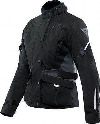 Dainese Tempest 3 D-Dry, Textiljacke wasserdicht Damen - Schwarz/Schwarz/Dunkelgrau - 46 von Dainese