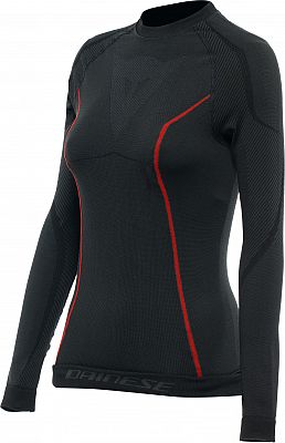 Dainese Thermo, Funktionsshirt langarm Damen - Schwarz/Rot - L/XL von Dainese