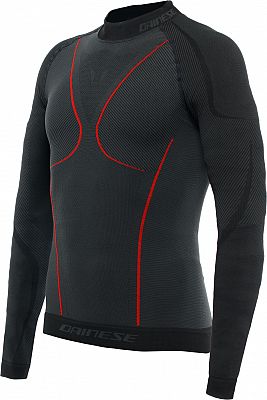 Dainese Thermo, Funktionsshirt langarm - Schwarz/Rot - L von Dainese