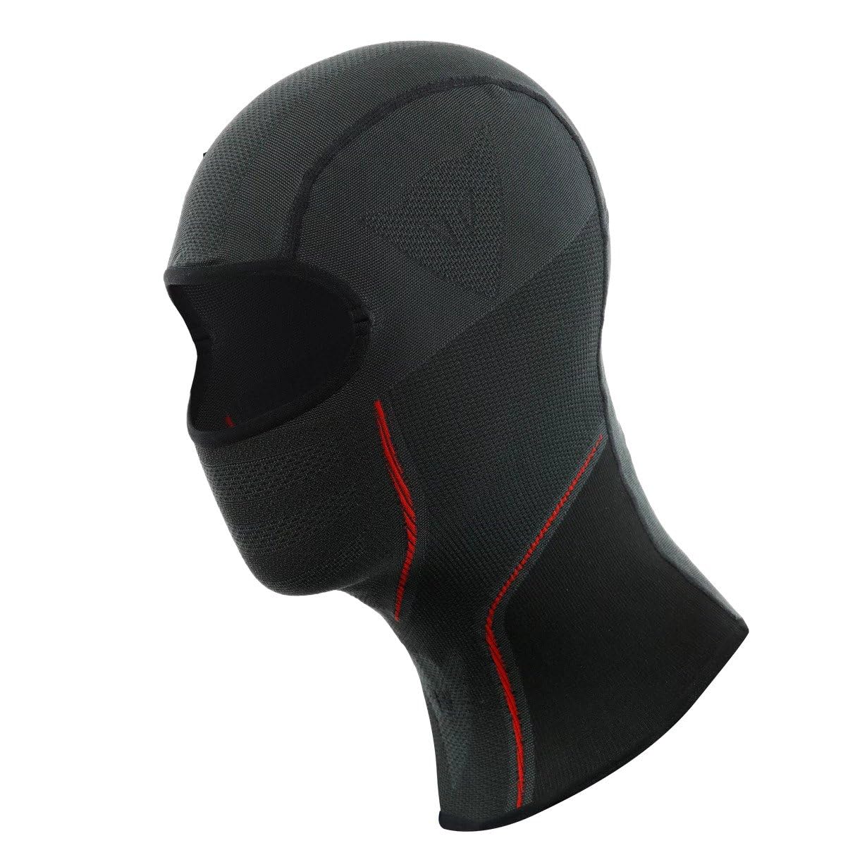 Dainese - Thermo Balaclava, Motorrad Sturmhaube Winter, Warme und isolierende Sturmmaske, Winddichte Sturmhaube Motorrad für Herren und Damen, Unisex, Nahtlos, Made in Italy, Schwarz/Rot von Dainese