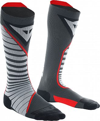 Dainese Thermo Long, Strümpfe - Schwarz/Grau/Rot - 36-38 EU von Dainese