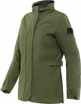 Dainese Toledo D-Dry, Textiljacke wasserdicht Damen - Dunkelgrün - 40 von Dainese